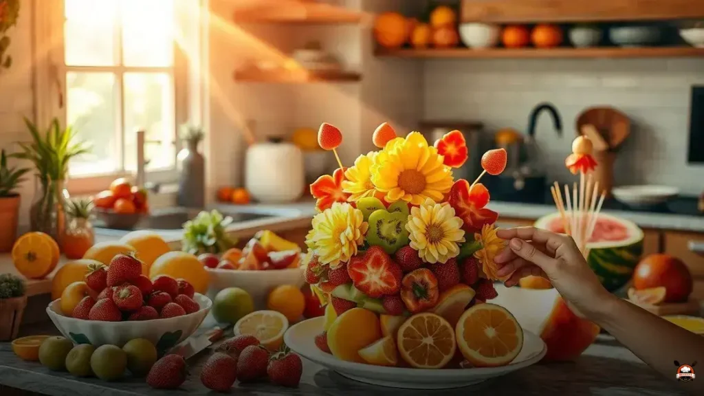 How to make fruit decorations