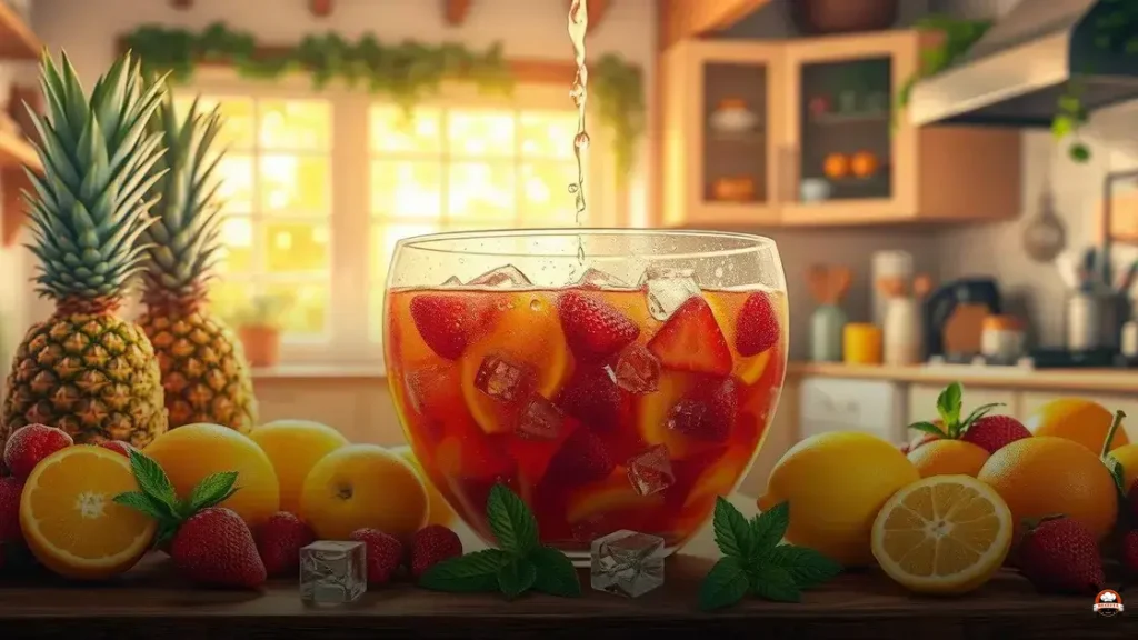 How to make fruit punch