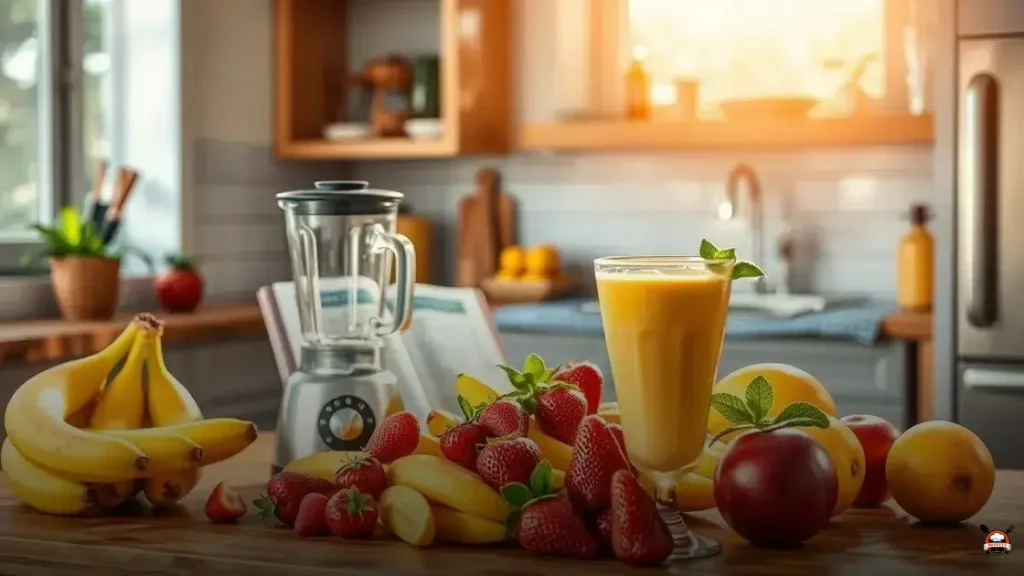 How to make fruit smoothie