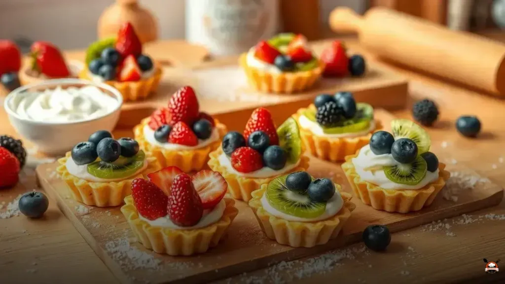 How to make fruit tart mini