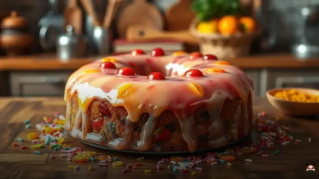 How to make glaze for fruit cake