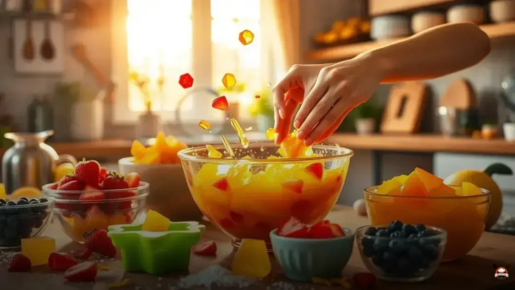 How to make homemade fruit gummies
