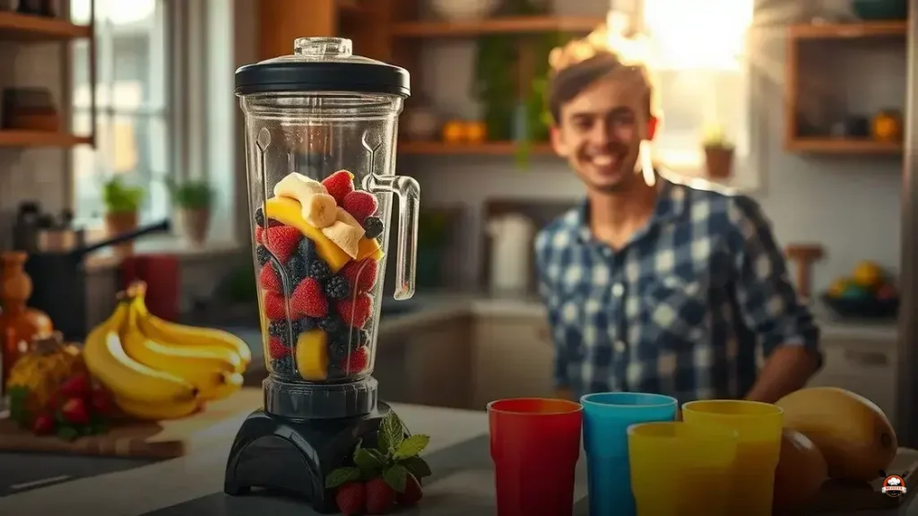 How to make smoothie from frozen fruit