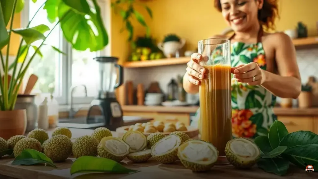How to prepare noni fruit juice