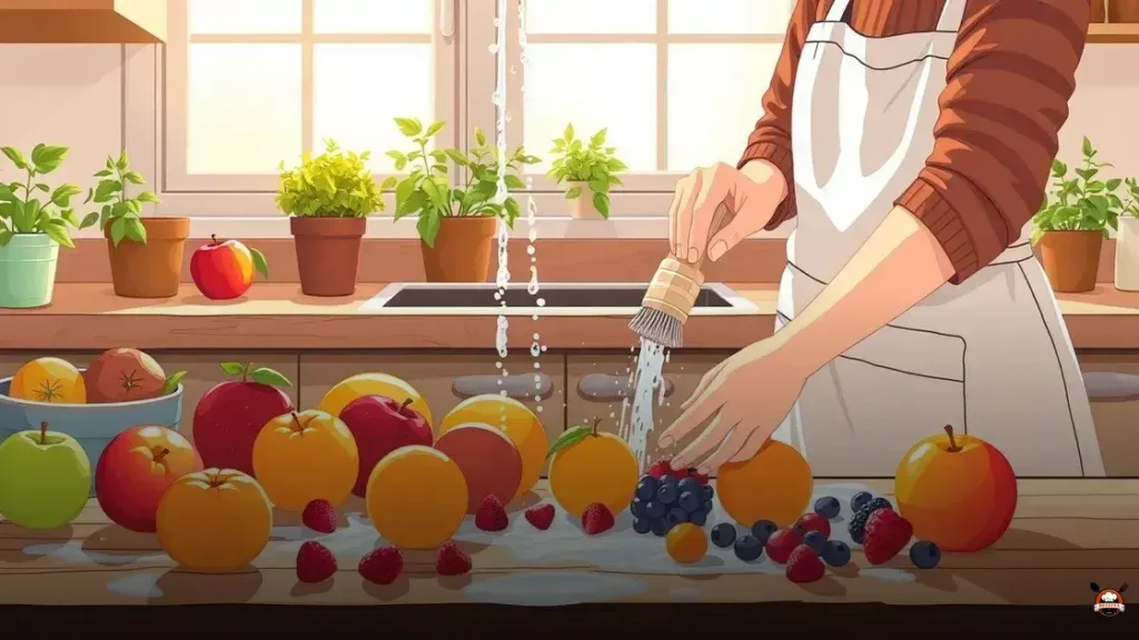 How to remove pesticides from fruit