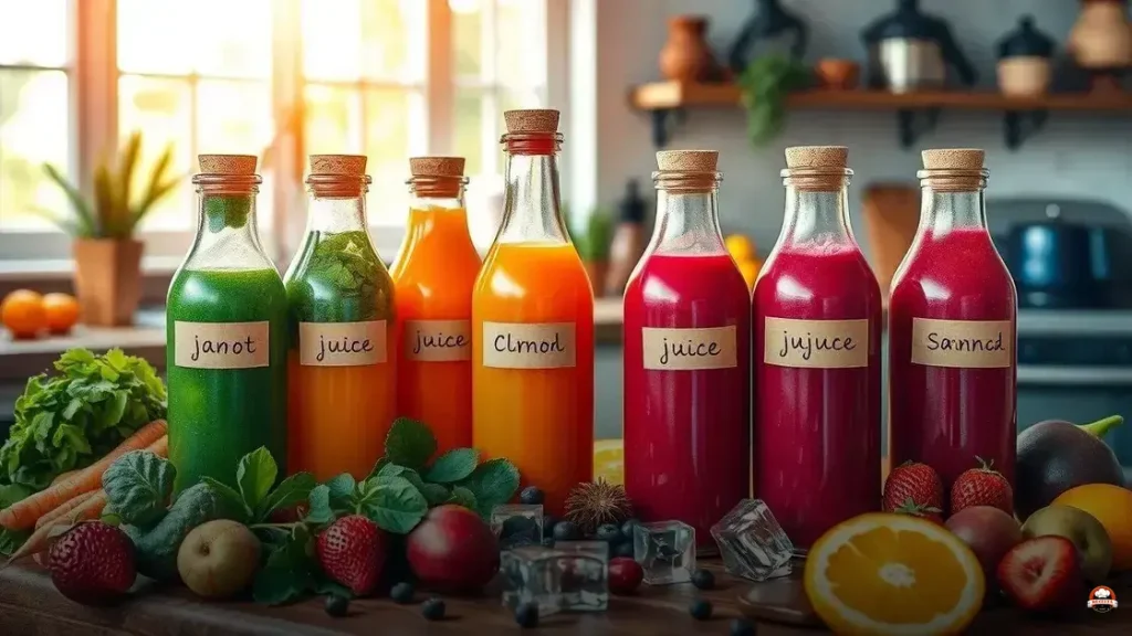 How to store fresh fruit juice