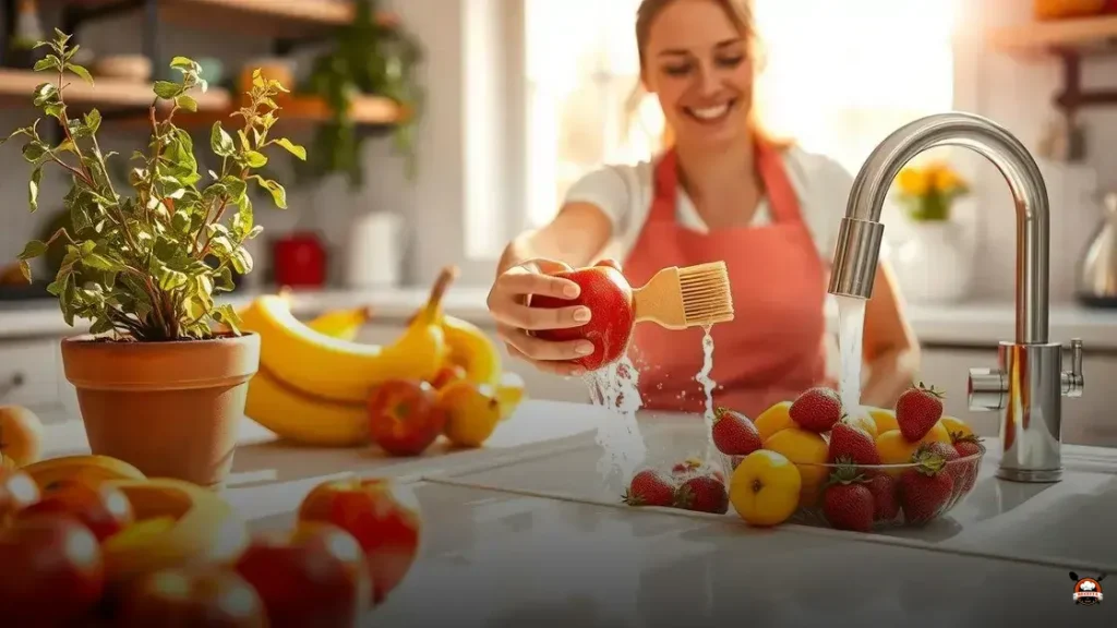 How to thoroughly clean fruit