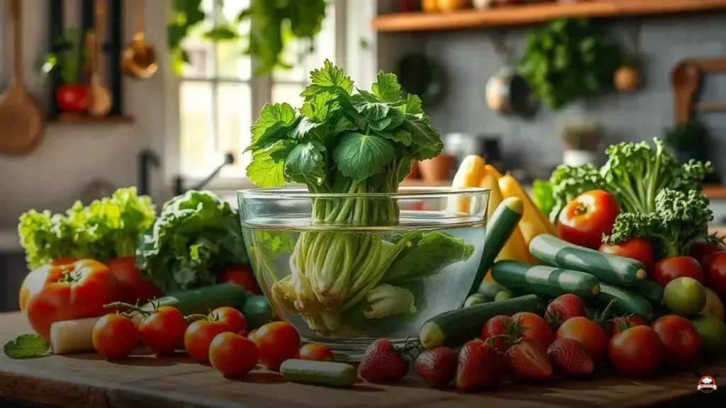 How to wash vegetables and fruit