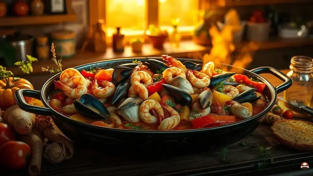 La mejor receta de cazuela de mariscos