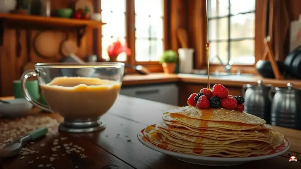 La mejor receta de crepas de avena