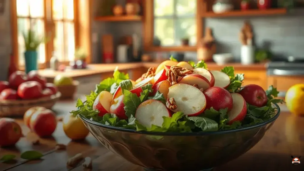 La mejor receta de ensalada de manzana