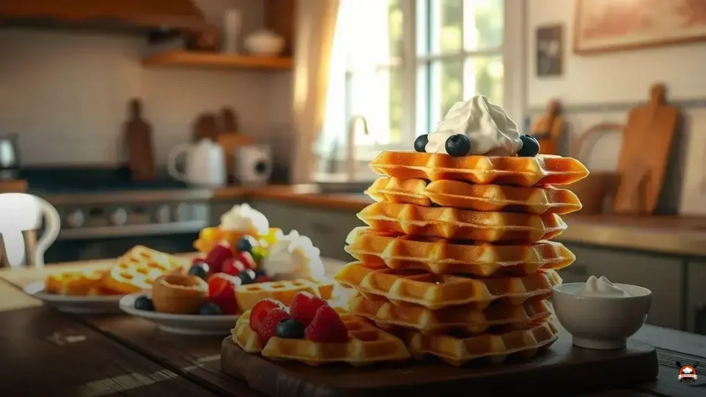 La mejor receta de waffles del mundo