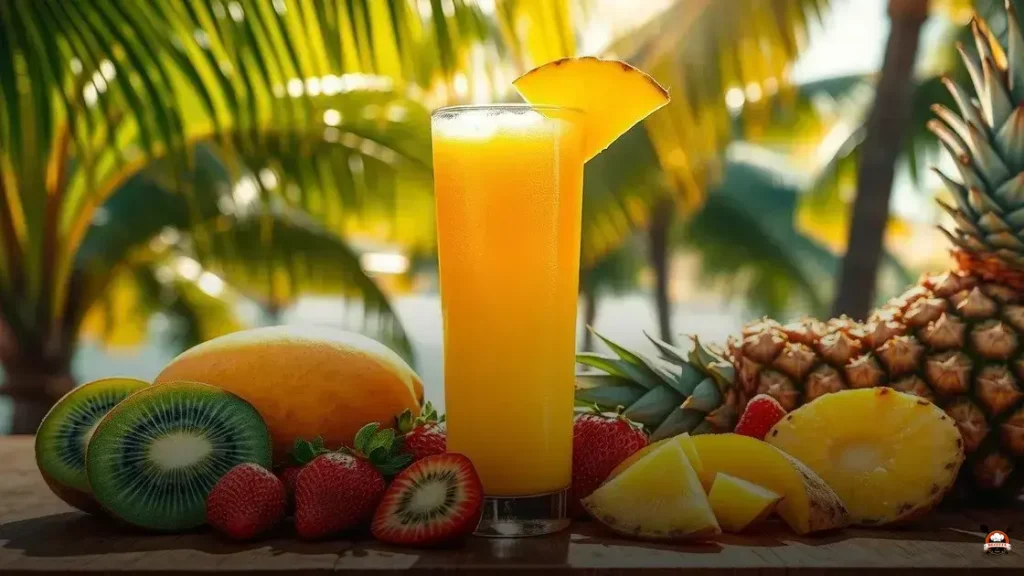 Mango juice goes with which fruit