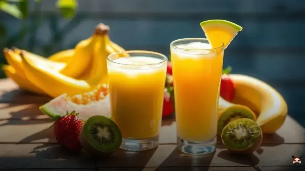 Melon juice goes with which fruit