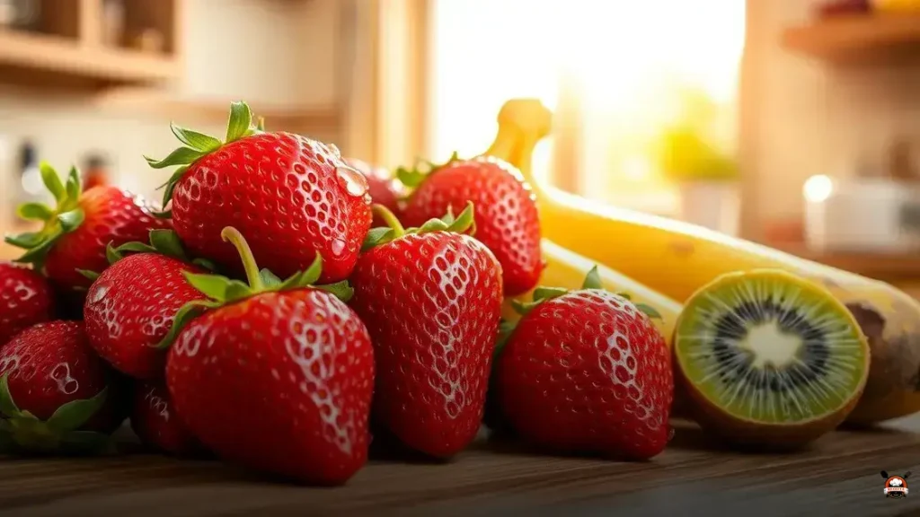 Morango combina com qual fruta