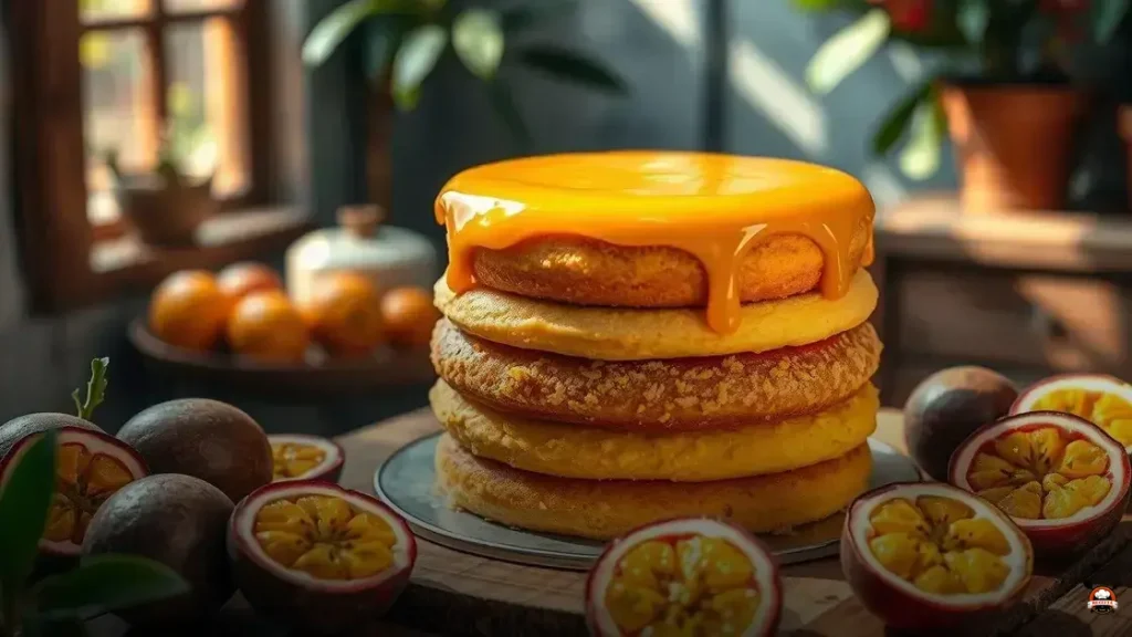 O que é Bolo-de-maracujá