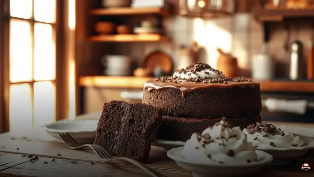 O que é Bolo-pudim-de-chocolate