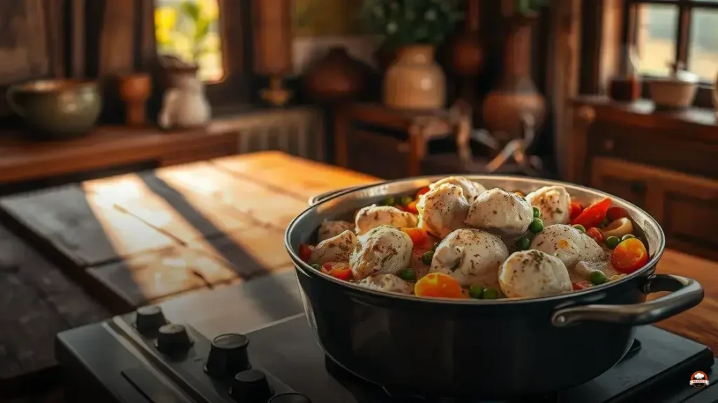 O que é Fricassé de frango