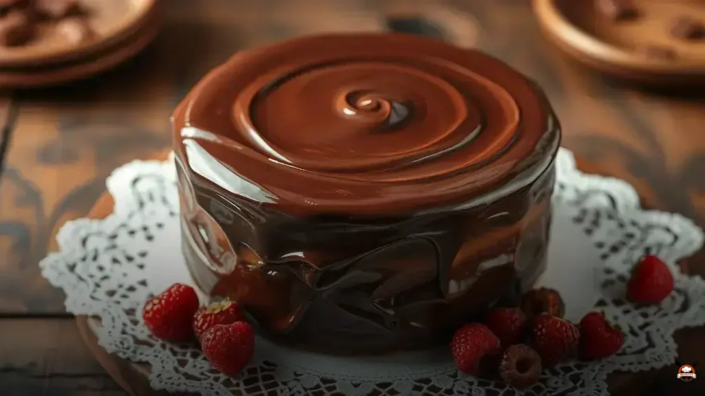 O que é Ganache de chocolate