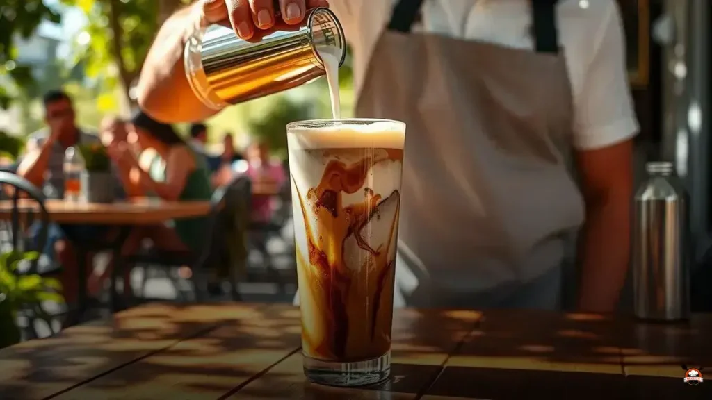 O que é Iced latte