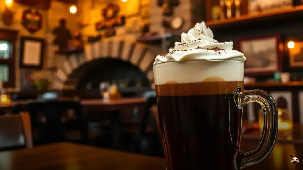 O que é Irish coffee