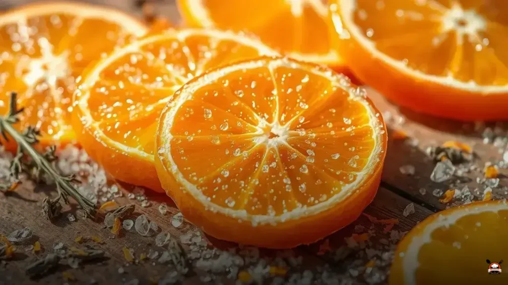 O que é Laranja cristalizada