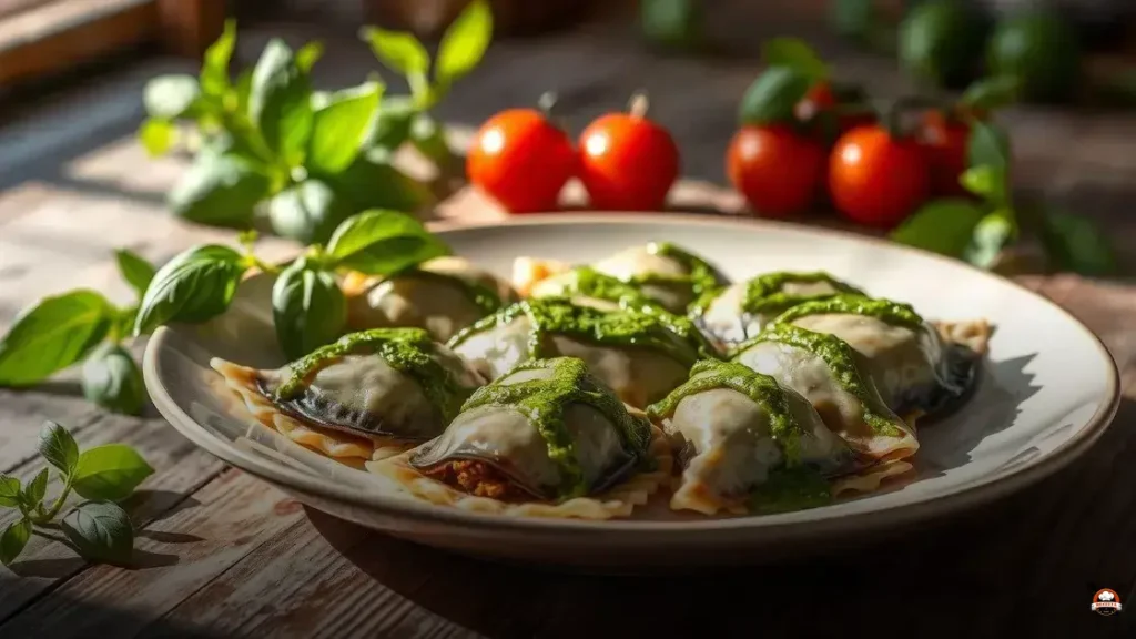 O que é Ravioli de Berinjela
