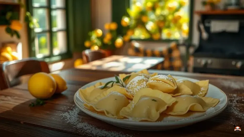 O que é Ravioli de Limão Siciliano