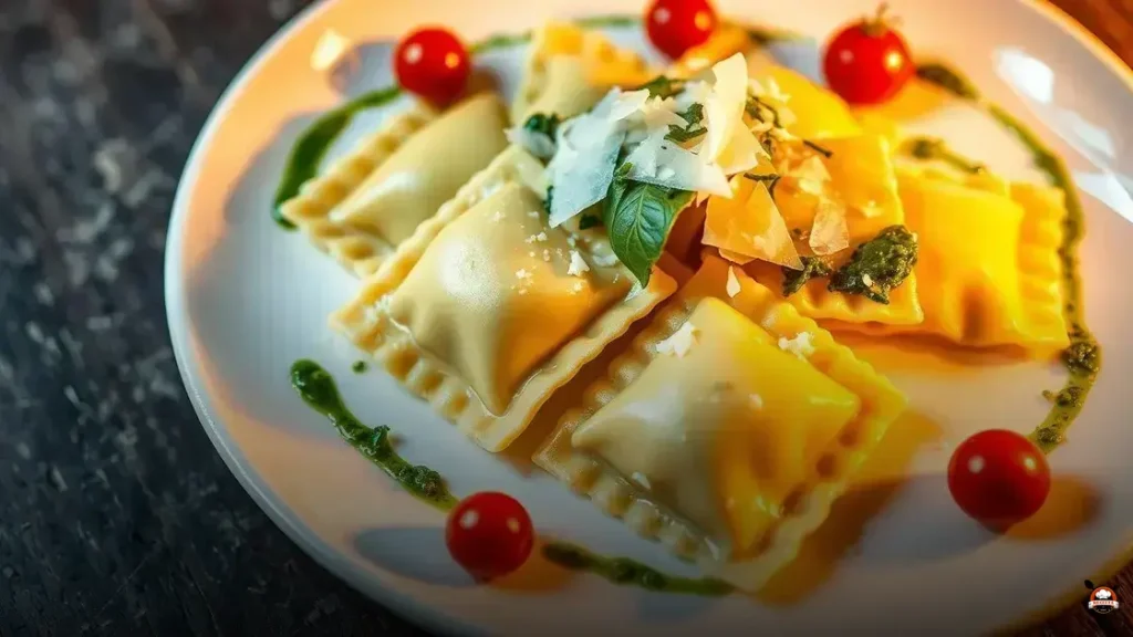 O que é Ravioli de Rúcula