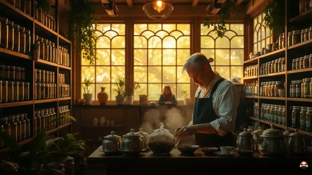 O que é Tea blend