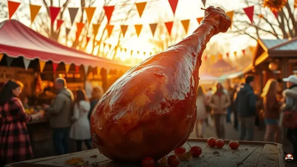 O que é Turkey leg