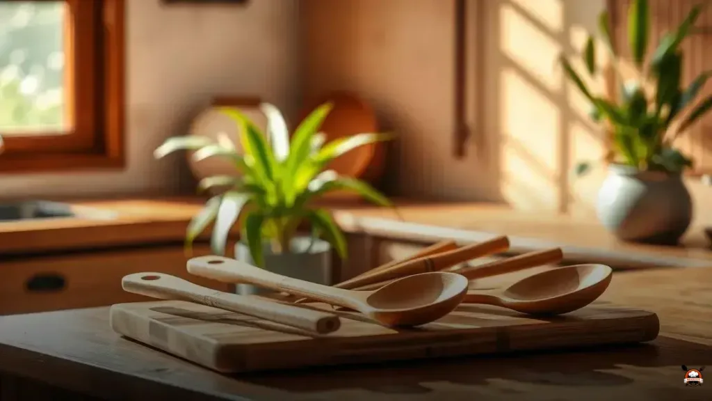 O que é Utensílio de bambu