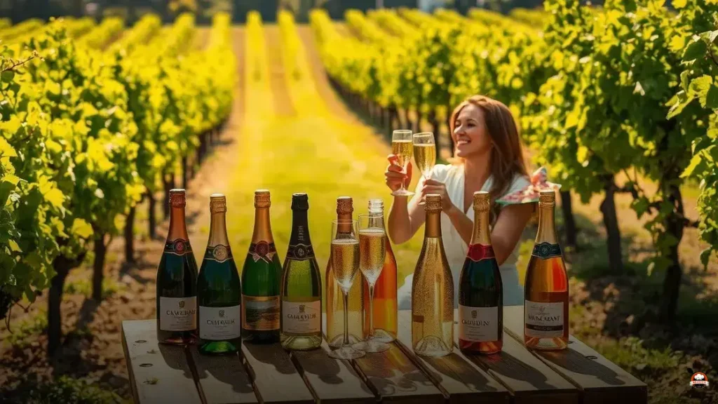 O que é vinho espumante