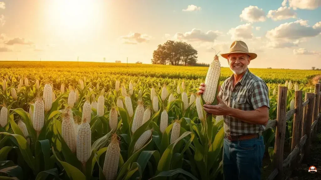 O que é white corn