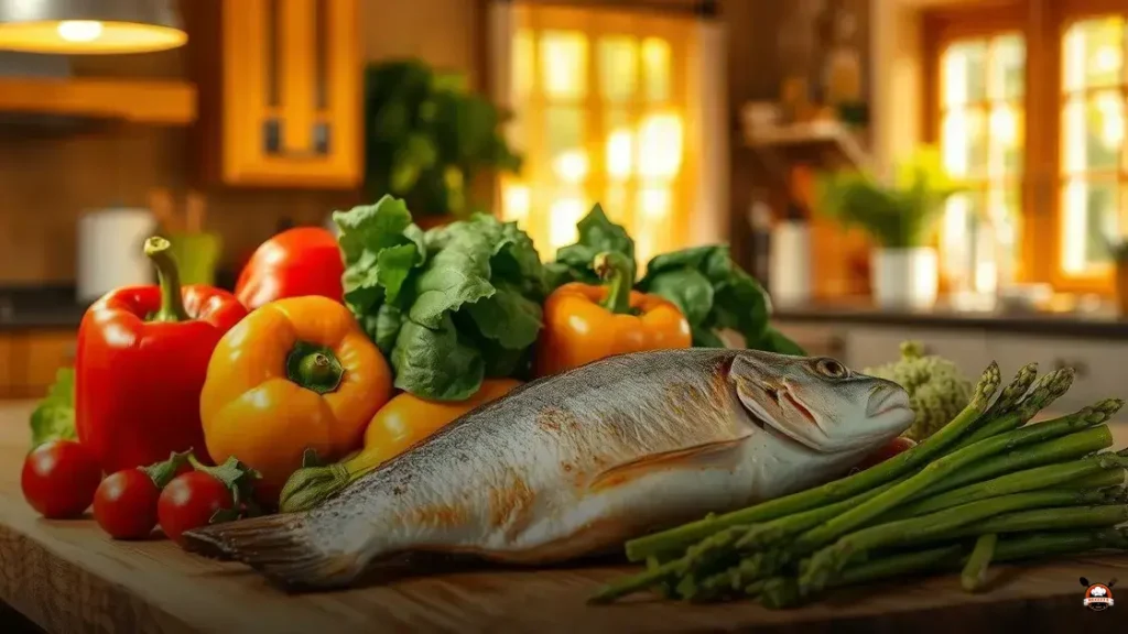 Peixe combina com qual verdura
