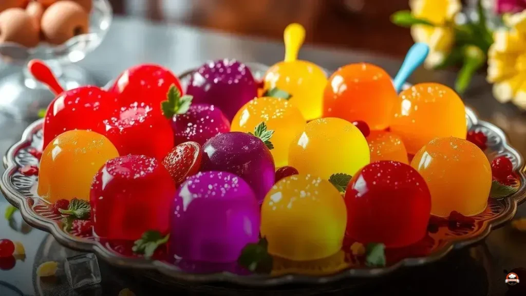 Popping fruit jellies how to eat