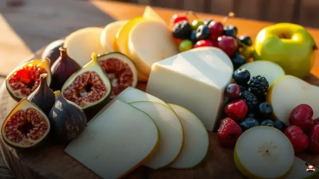 Provolone combina com qual fruta