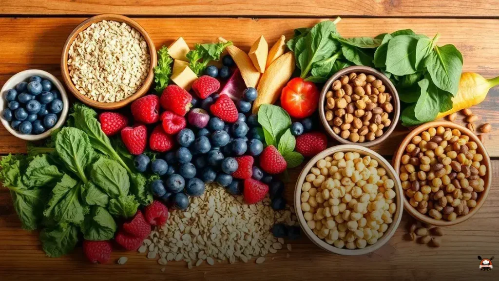 Quais alimentos que contém mais fibras