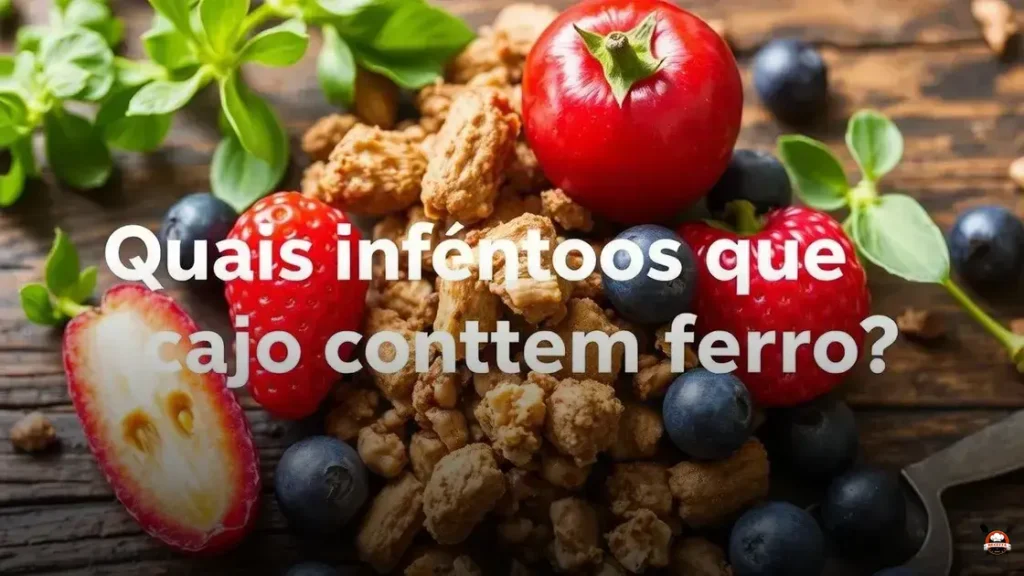 Quais alimentos que não contém ferro