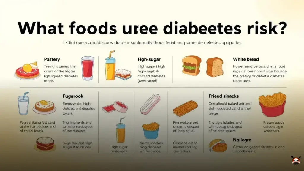 Quais os alimentos que aumentam a diabetes