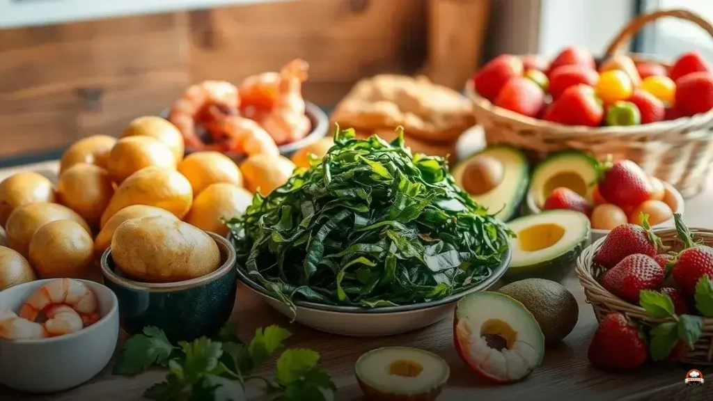 Quais os alimentos que contém iodo