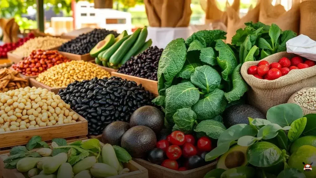Quais os alimentos que contem proteinas e fibras