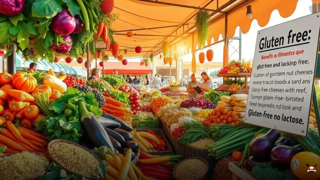 Quais os alimentos que não contém glúten e lactose