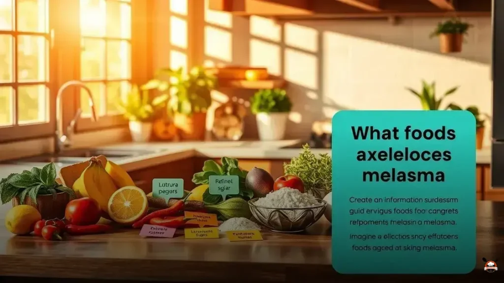 Quais os alimentos que pioram o melasma