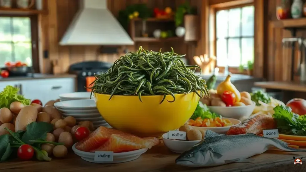 Quais os alimentos que tem iodo