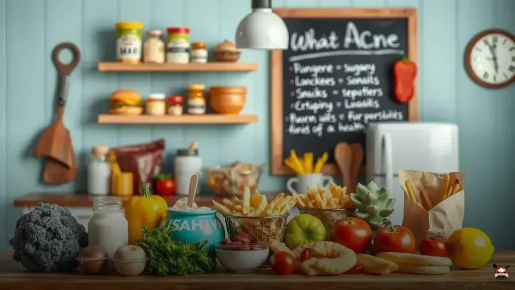 Quais são os alimentos que causam espinha