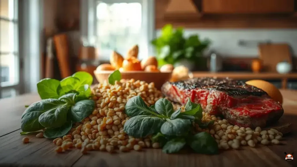 Quais são os alimentos que contém ferro