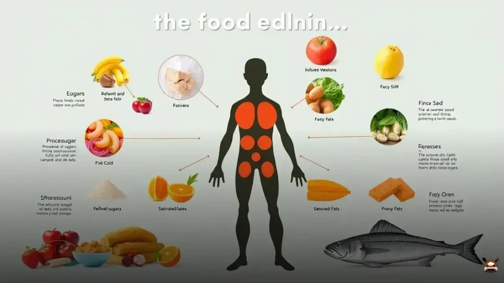 Quais sao os alimentos que inflamam o organismo