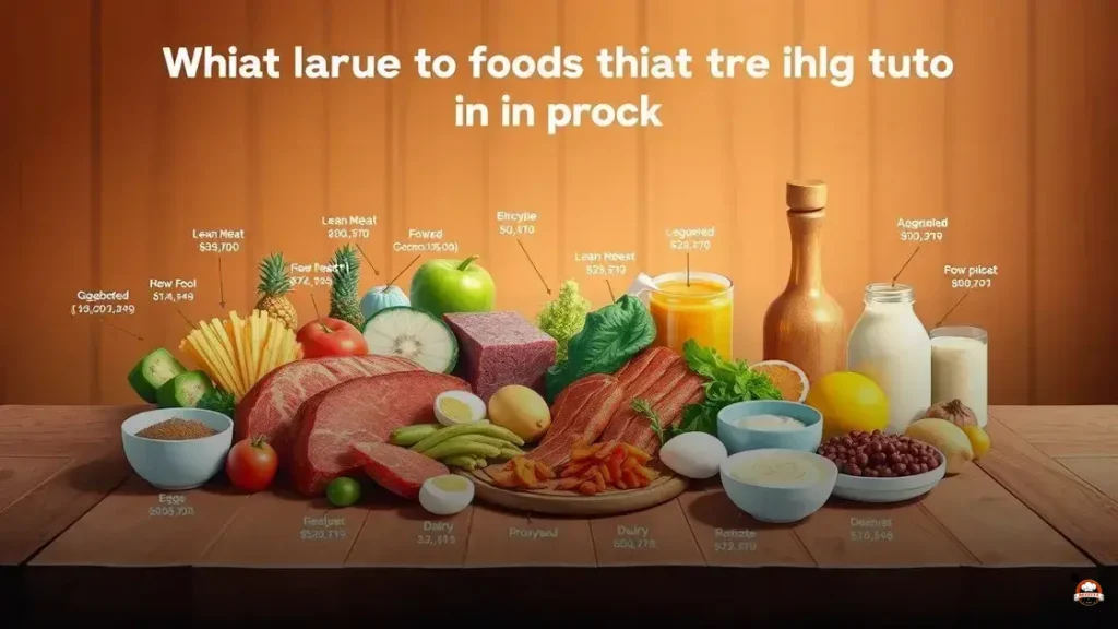 Quais são os alimentos que têm mais proteínas