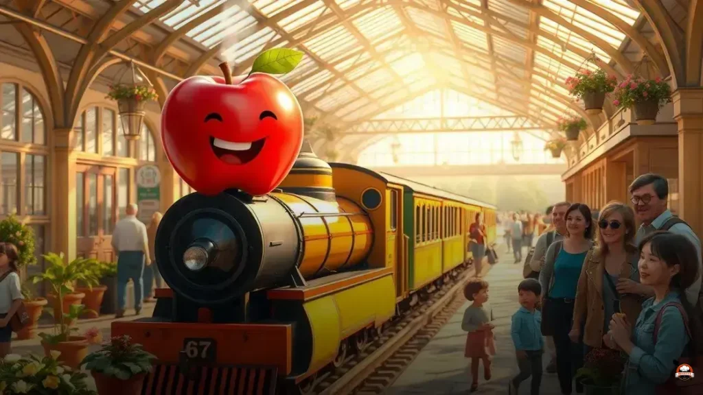Qual a fruta que anda de trem: Descubra a resposta!